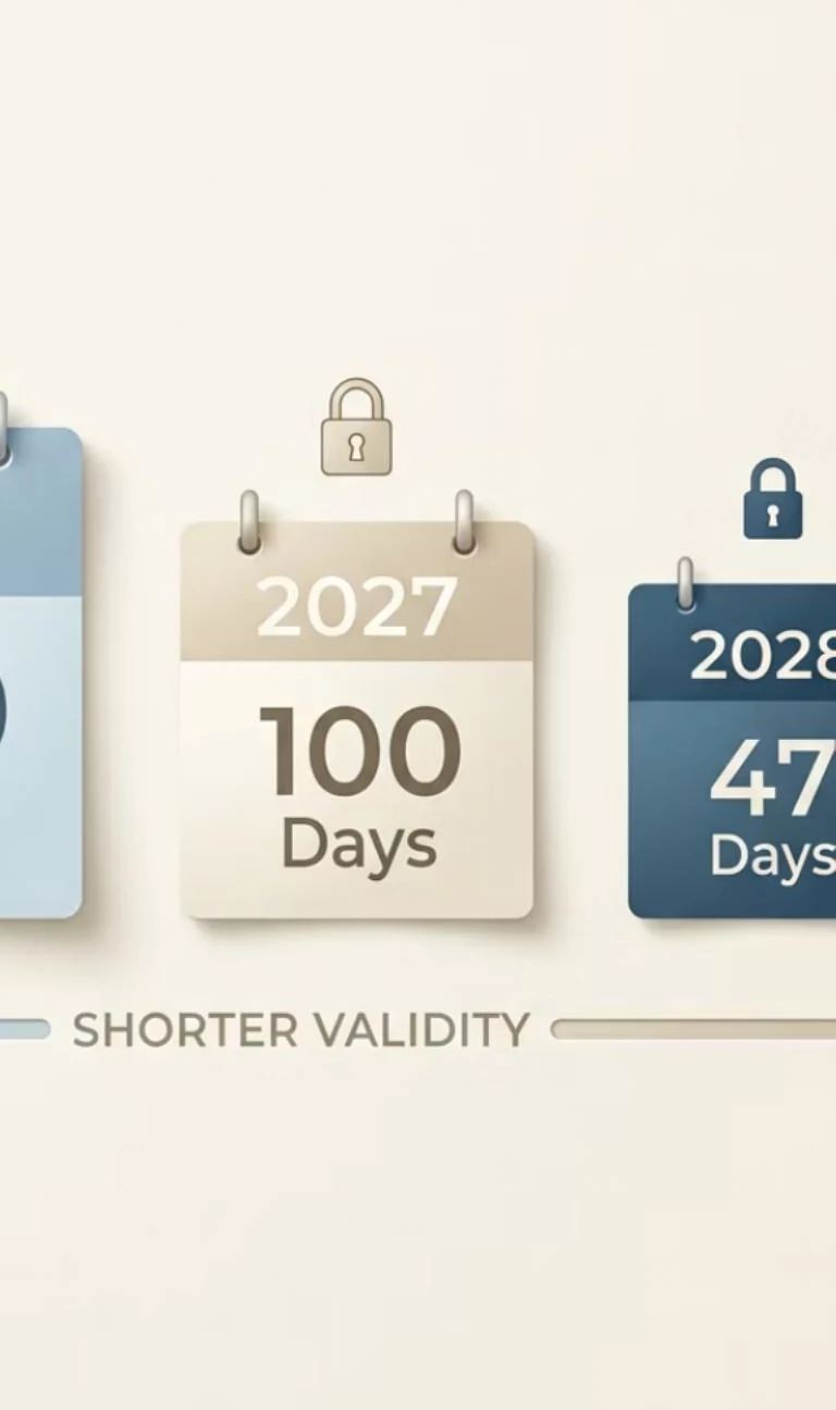 Certificate validity reduction timeline